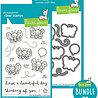 Lawn Fawn I Like Big Butterflies Stamp & Die DUO (LF4025)