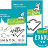 Lawn Fawn Have A Mice Flight Stamp & Die DUO (LF4041)