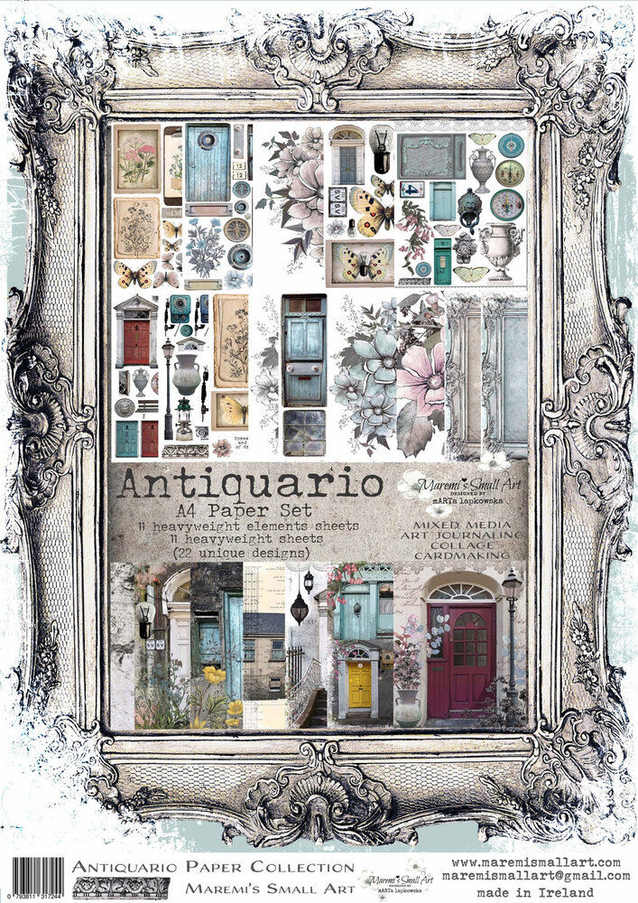 Maremi's Small Art Antiquario A4 Paper Set