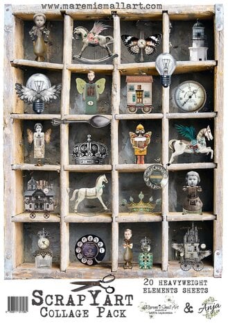 Maremi's Small Art ScrapYart A4 Paper Set