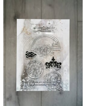Maremi's Small Art Stamp Set Ornament 1