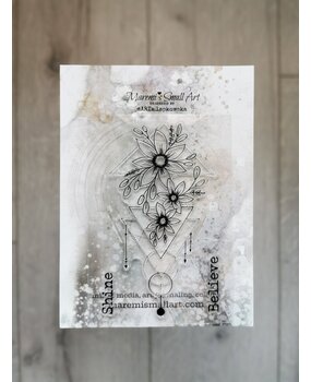 Maremi's Small Art Stamp Set Flower Shine