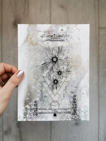 Maremi's Small Art Stamp Set Flower Shine