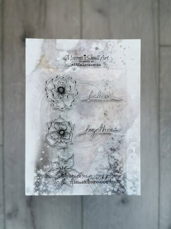 Maremi's Small Art Stamp Set Believe