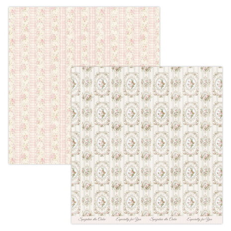 ScrapBoys Shabby Pack 2 8x8 Inch Paper Pad (SB-SHPA2-10)