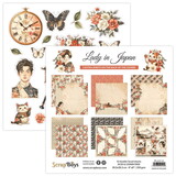 ScrapBoys Lady in Japan 8x8 Inch Paper Pad (SB-LAJA-10)