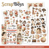 ScrapBoys Lady in Japan 6x6 Inch Pop Up Paper Pad (SB-LAJA-11)