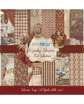 Papers For You Wizarding Adventure Red 6x6 Inch Paper Pack (PFY-15858)