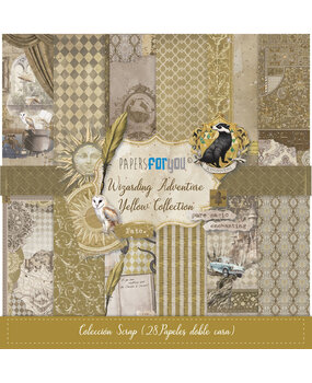 Papers For You Wizarding Adventure Yellow 6x6 Inch Paper Pack (PFY-15862)