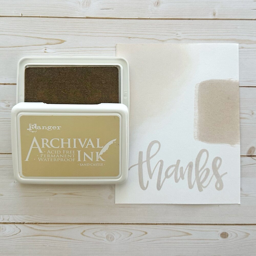 Ranger Archival Ink Pad Sand Castle (AIP90564)