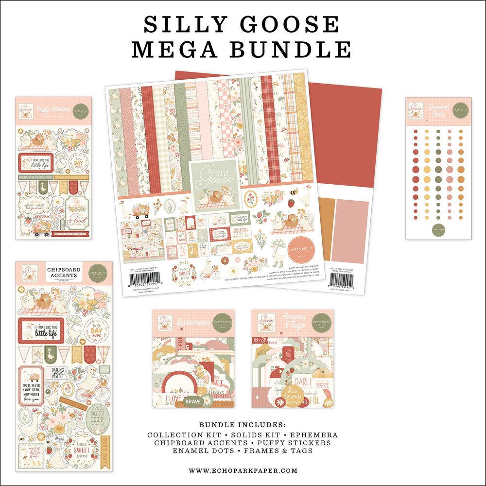 Carta Bella Silly Goose 12x12 Inch Mega Bundle (CBGOO488050)