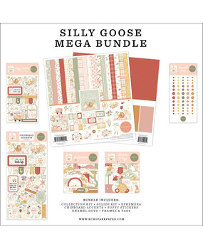 Carta Bella Silly Goose 12x12 Inch Mega Bundle (CBGOO488050)