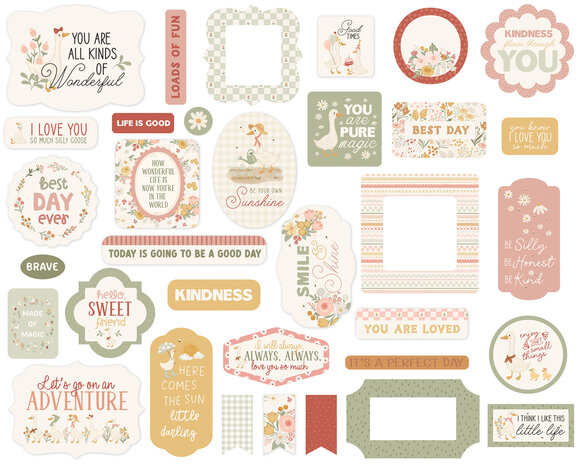 Carta Bella Silly Goose Ephemera (CBGOO488024)