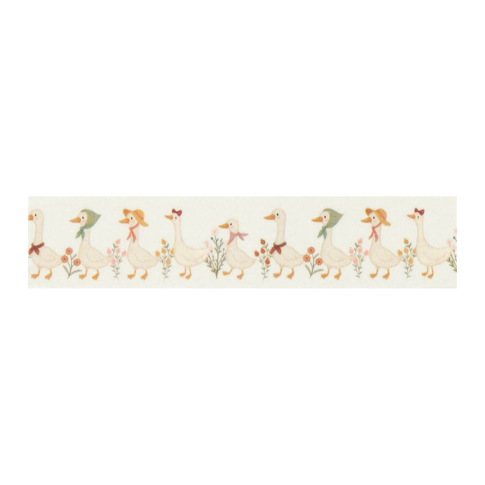 Carta Bella Silly Goose Washi Tape Goose Garden (CBGOO488027) Carta Bella Silly Goose Washi Tape Goose Garden (CBGOO488027)