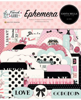 Carta Bella French Girl Ephemera (CBFG490024)