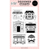 Carta Bella French Girl Clear Stamps French Streets (CBFG490043)