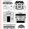 Carta Bella French Girl Clear Stamps French Streets (CBFG490043) Carta Bella French Girl Clear Stamps French Streets (CBFG490043)