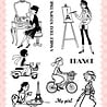 Carta Bella French Girl Clear Stamps My French Girl (CBFG490044) Carta Bella French Girl Clear Stamps My French Girl (CBFG490044)