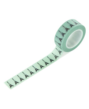 Carta Bella French Girl Washi Tape Eiffel Tower (CBFG490026) Carta Bella French Girl Washi Tape Eiffel Tower (CBFG490026)