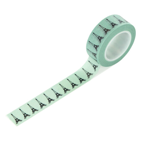 Carta Bella French Girl Washi Tape Eiffel Tower (CBFG490026) Carta Bella French Girl Washi Tape Eiffel Tower (CBFG490026)