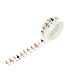 Carta Bella French Girl Washi Tape Dress Me Up (CBFG490027) Carta Bella French Girl Washi Tape Dress Me Up (CBFG490027)