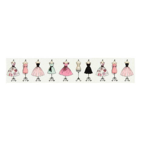 Carta Bella French Girl Washi Tape Dress Me Up (CBFG490027) Carta Bella French Girl Washi Tape Dress Me Up (CBFG490027)