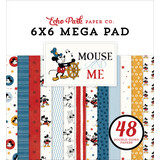 Echo Park Mouse And Me 6x6 Inch Mega Pad (MAM487031)