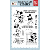 Echo Park Mouse And Me Clear Stamps Vintage Mouse Sweetheart (MAM487046)