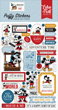 Echo Park Mouse And Me Puffy Stickers (MAM487066) Echo Park Mouse And Me Puffy Stickers (MAM487066)