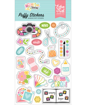 Echo Park Craft Room Puffy Stickers (CRM492066) Echo Park Craft Room Puffy Stickers (CRM492066)