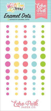 Echo Park Craft Room Enamel Dots (CRM492028)