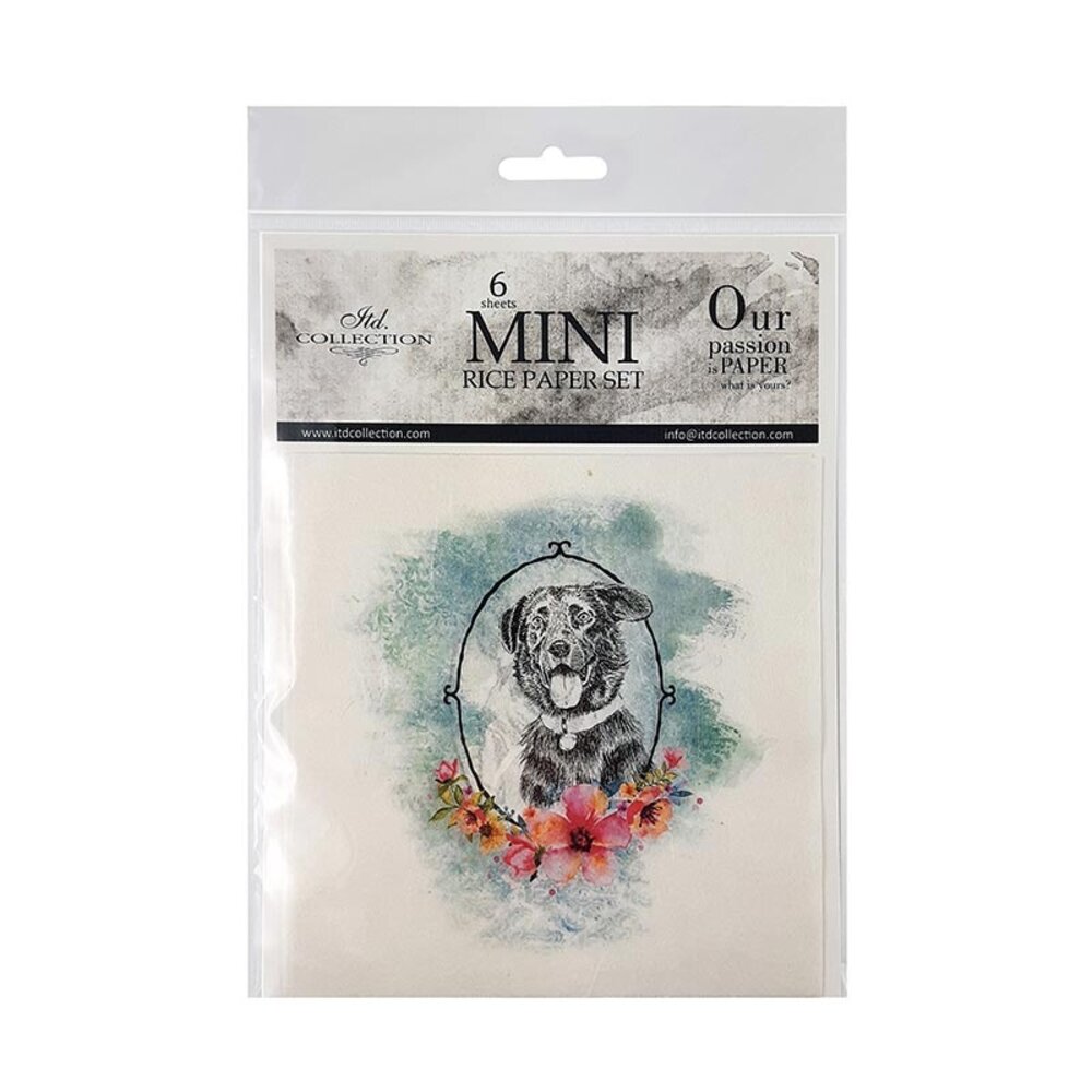 ITD Collection 6x6 Inch Rice Paper Set (RSM 007) ITD Collection 6x6 Inch Rice Paper Set (RSM 007)