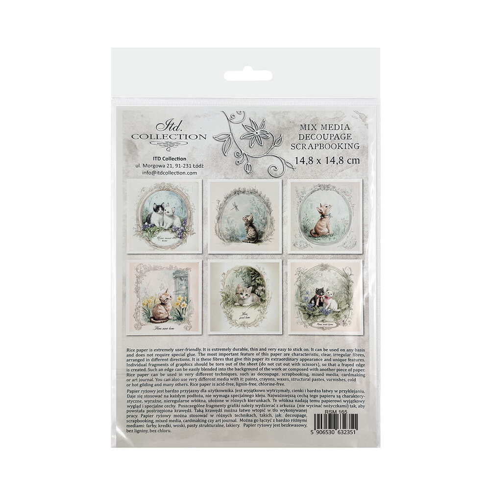 ITD Collection 6x6 Inch Rice Paper Set (RSM 165) ITD Collection 6x6 Inch Rice Paper Set (RSM 165)