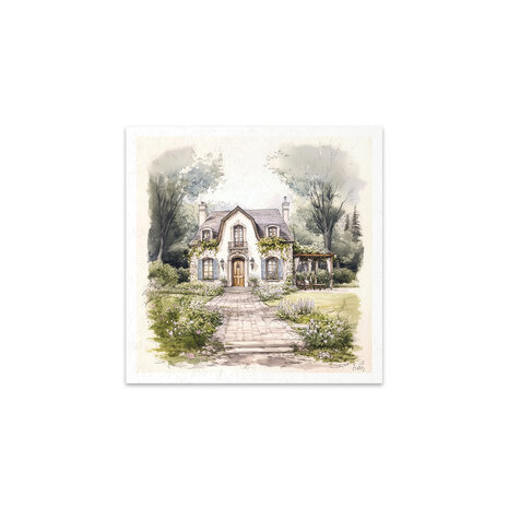 ITD Collection 6x6 Inch Rice Paper Set (RSM 168)