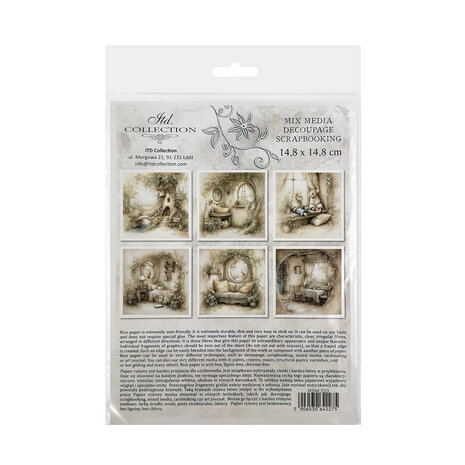ITD Collection 6x6 Inch Rice Paper Set (RSM 233) ITD Collection 6x6 Inch Rice Paper Set (RSM 233)