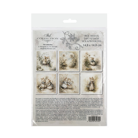 ITD Collection 6x6 Inch Rice Paper Set (RSM 236) ITD Collection 6x6 Inch Rice Paper Set (RSM 236)