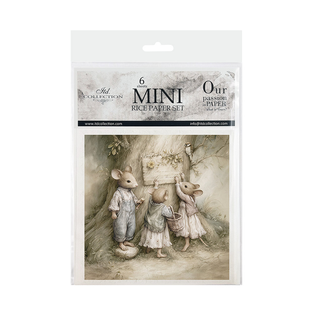 ITD Collection 6x6 Inch Rice Paper Set (RSM 237) ITD Collection 6x6 Inch Rice Paper Set (RSM 237)