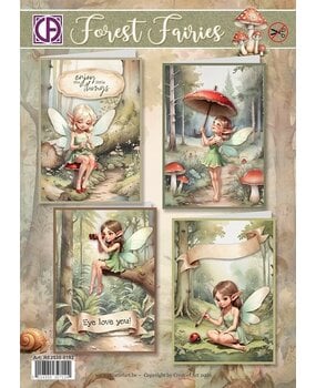 Creatief Art Card Kit Forest Fairies (RE2530-0192) Creatief Art Card Kit Forest Fairies (RE2530-0192)