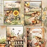 Creatief Art Card Kit Sweet Little Mice (RE2530-0193)