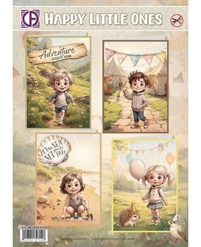 Creatief Art Card Kit Happy Little Ones (RE2530-0195)