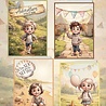 Creatief Art Card Kit Happy Little Ones (RE2530-0195)