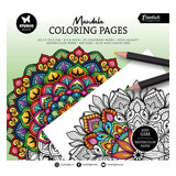 Studio Light Coloring Pages 8x8 Inch Mandala (SL-ES-CP460)