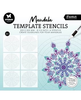 Studio Light PRE-ORDER Essentials Template stencils Mandala (SL-ES-MASK399) Studio Light PRE-ORDER Essentials Template stencils Mandala (SL-ES-MASK399)