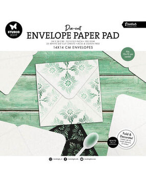 Studio Light Essentials 5x5 Inch Cards Envelope Paper Pad (SL-ES-DCPP441)