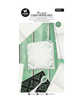 Studio Light Essentials Pre-scored 5x5 Inch Card Base Paper Pad (SL-ES-PP446) Studio Light Essentials Pre-scored 5x5 Inch Card Base Paper Pad (SL-ES-PP446)