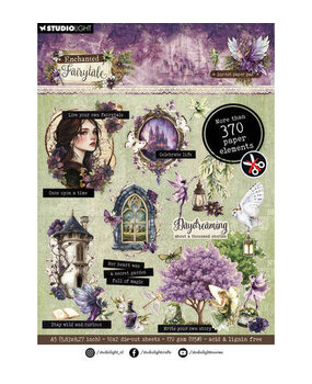 Studio Light Enchanted Fairytale A5 Die-Cut Paper Pad (SL-EF-DCPP466)