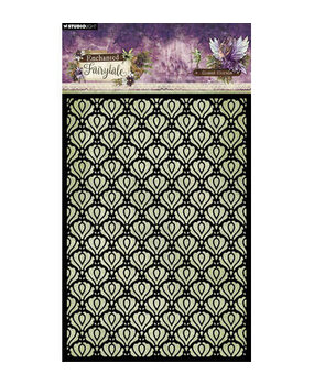 Studio Light Enchanted Fairytale Masking Stencil Closed Florals (SL-EF-MASK397)