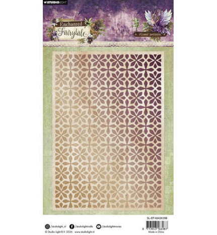 Studio Light Enchanted Fairytale Masking Stencil Floral Pattern (SL-EF-MASK398) Studio Light Enchanted Fairytale Masking Stencil Floral Pattern (SL-EF-MASK398)