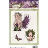 Studio Light PRE-ORDER Enchanted Fairytale Clear Stamp Fairy Ladies (SL-EF-STAMP941)