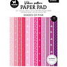 Studio Light Essentials Spring Pink Print A5 Vellum Paper Pad (SL-ES-VPPP448)